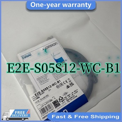 OMRON E2E-S05S12-WC-B1 Inductive Proximity Sensor M5 PNP NO 1.2mm New