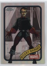2025 Topps Chrome Marvel Comics Refractor Bucky Barnes #124 1o1p