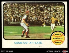 1973 Topps #207 Blue Moon Odom 5 - EX