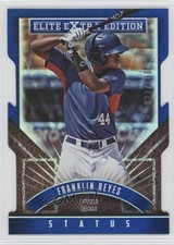2015 Panini Elite Extra Edition Status Blue Die-Cut /100 Franklin Reyes #195 1q2