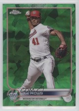 2022 Topps Chrome Update Sapphire Edition Green 20/75 Joe Ross #US132 6k2