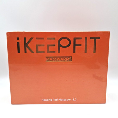 iKeepfit Waist Massager Max Warm Heating Pad 3.0 New Damaged Box