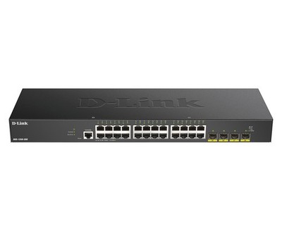 D-Link DGS 1250-28X - Switch - L3 Lite - Smart - 24 x 10/100/1000 + 4 x 10 Gigab