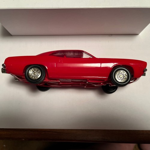 1974 Plymouth Barracuda Plastic Promo Model ERTL  1/25 Scale Rallye Red With Box - Picture 10 of 14
