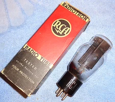 1 NOS RCA 5Z3 Vacuum Tube - 1945 Vintage Rectifier For Radios & Power Supplies