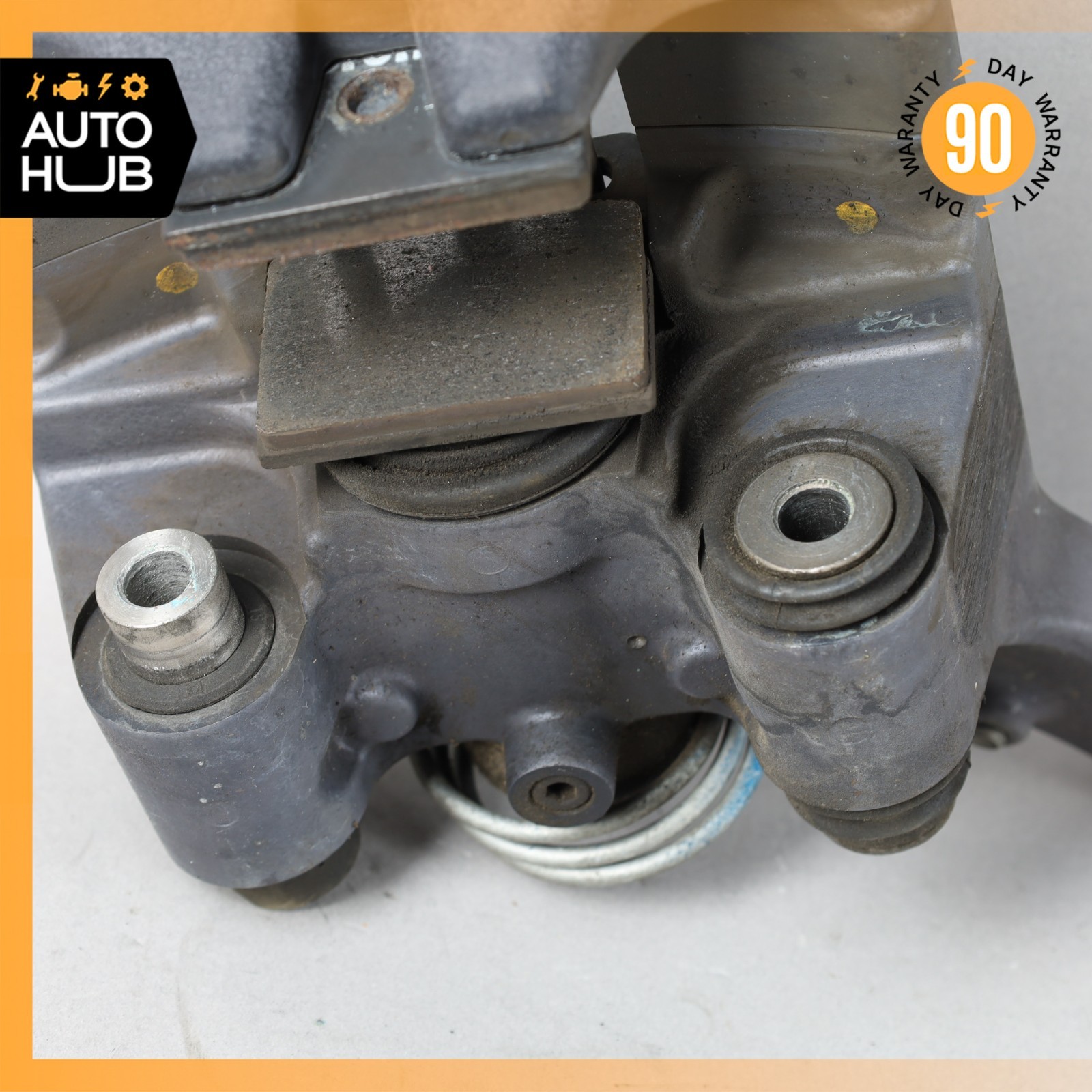 08-18 Aston Martin DB9 DBS Left Side Parking Brake Caliper AD232C465BB OEM 22k
