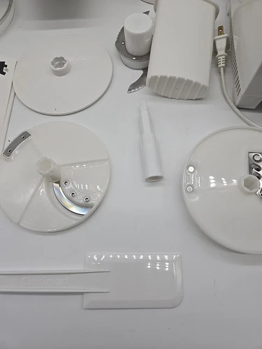Cuisinart 3 Cup Food Processor DFP-3 Handy Prep Slice Shred Compact / Pre-owned - Picture 6 of 16