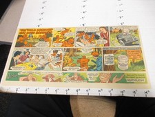 newspaper ad 1950s MENTHOLATUM demon devil cold medicine SAL HEPATICA hunting BO