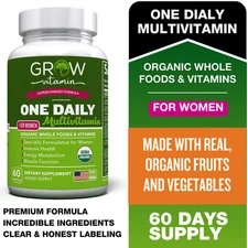 (2 Pack) Womens Multivitamin MultiMineral Increase Energy Metabolism Vibrance