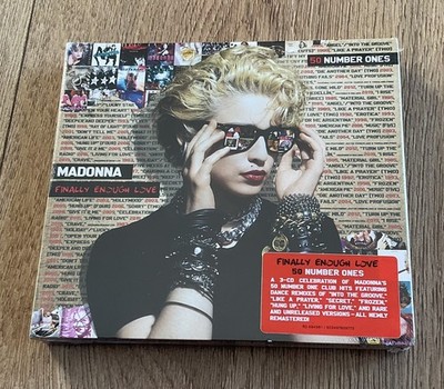 Madonna: Finally Enough Love: 50 Number Ones CD Deluxe - 3 discs - New & Sealed!
