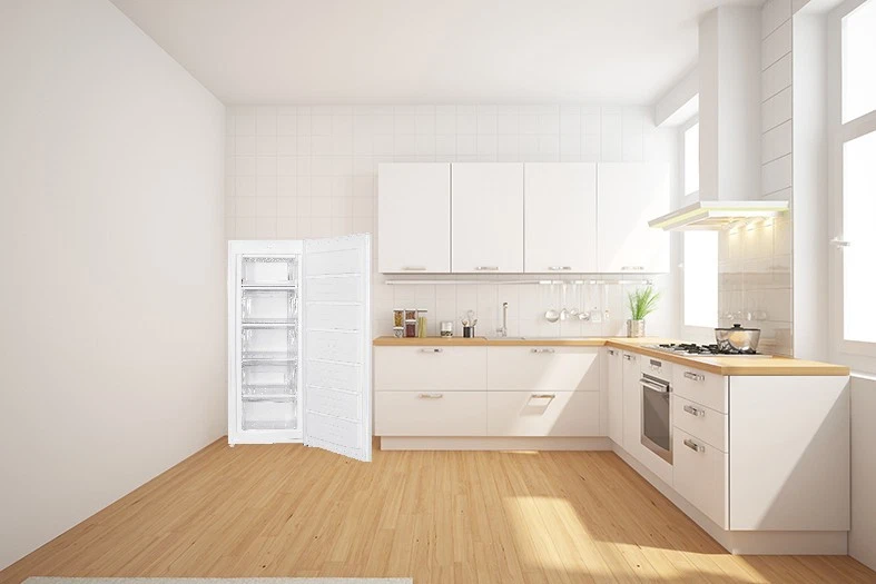 PKM Gefrierschrank Eisschrank 168L weiß Tiefkühler 55 cm breit leise - Bild 3 von 4