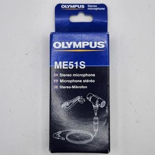 NEW Original OLYMPUS Olympus ME-51S Stereo Microphone 3.5mm - Brand New In Box