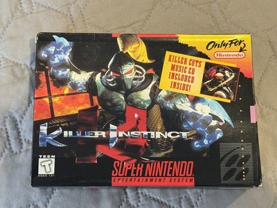 Killer Instinct  *  Snes Box Only * Super Nintendo Original box