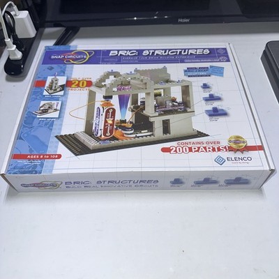 Snap Circuits BRIC: Structures Brick and Electronics Over 20 Projects New Sealed