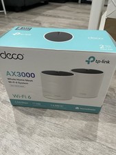 TP-Link Deco X55 AX3000 Whole Home Mesh Wi-Fi 6 System  2-Pack  4500 Sq. Feet
