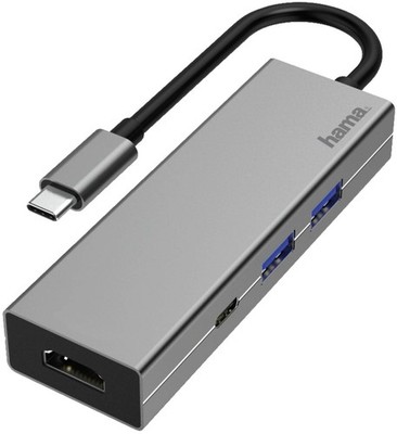 Hama USB-Hub Dockingstation 200107 Multiport 2 USB A Ports, 1 USB C Por. B Ware