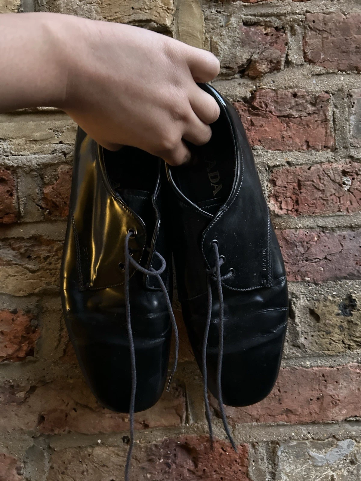 Scarpe Prada in pelle taglia 8