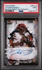 2024 Topps Finest: Jayden Daniels Rookie Finest Autograph No.RFA-JD PSA Mint 9