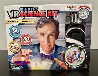 Bill Nye's VR Science Kit Virtual Reality Activity Set STEAM *NEW*