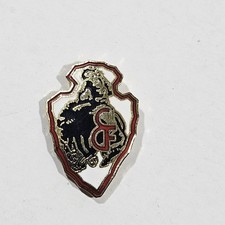 Vintage 1940s-1950s CF&I Colorado Fuel and Iron Arrowhead Buffalo Pin Ballou