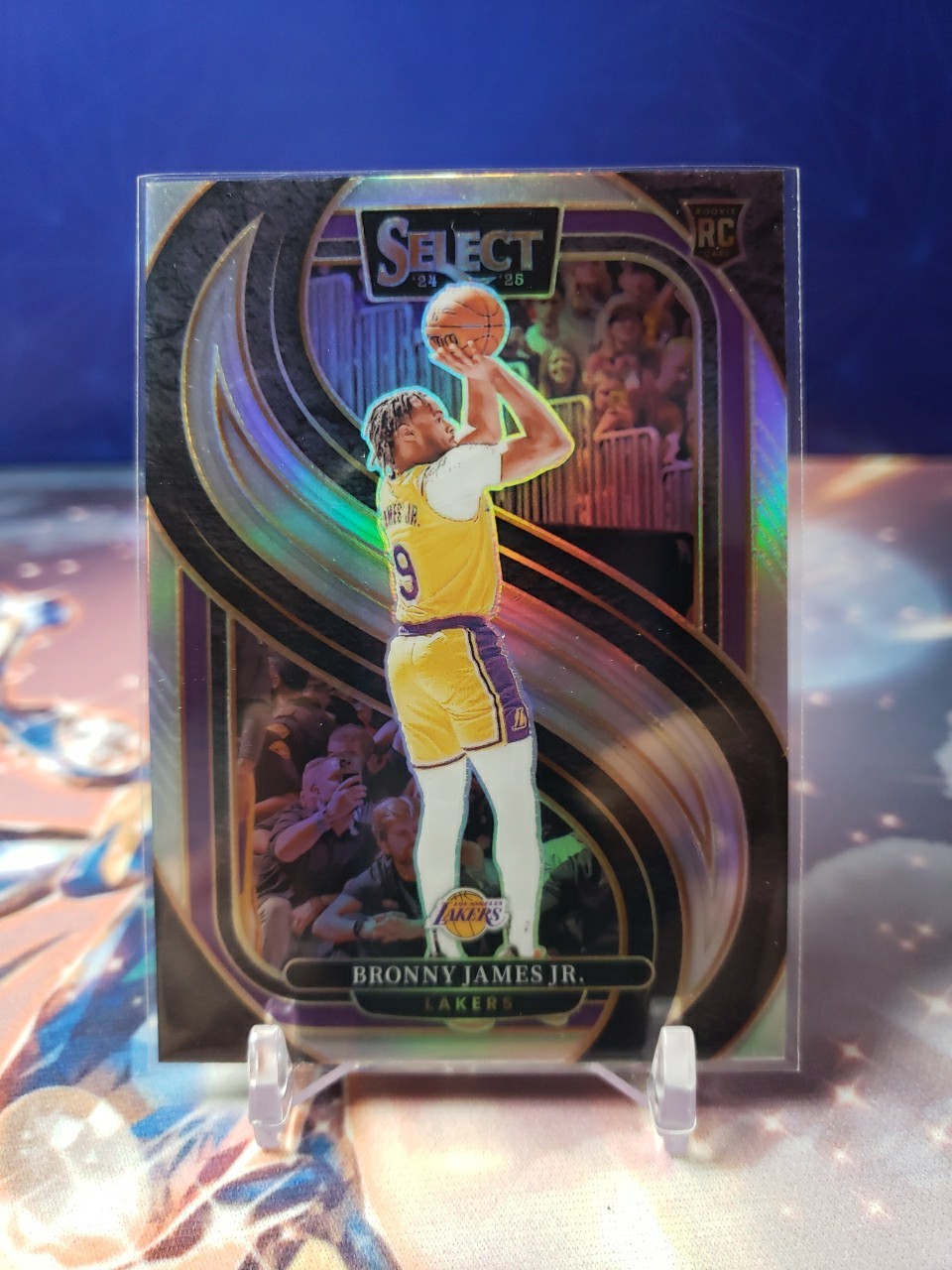 2024-25 Panini Select - Premier Level Bronny James #179 Silver Prizm (RC)