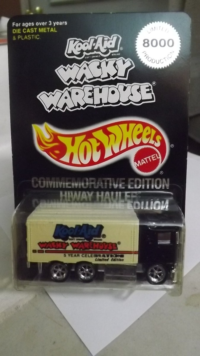 1996 Hotwheels HiWay Hauler Kool-Aid Wacky Warehouse Limited
