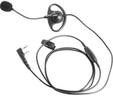 KENWOOD KHS-25 EAR HANGER W/ ADJUSTABLE MIC BOOM HEADSET NEW
