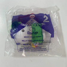 McDonald's Happy Meal Toy Sanrio 2 Picnic Hello Kitty 2001 Sealed