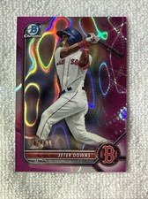 2022 Bowman Chrome Prospects Fuchsia Lava Refractor /199 Jeter Downs #BCP-116