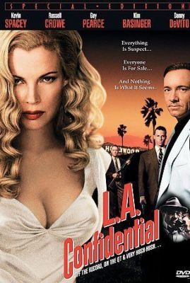 L.A. CONFIDENTIAL -Russel Crowe, Kim Basinger DVD SEALED! Snapcase 