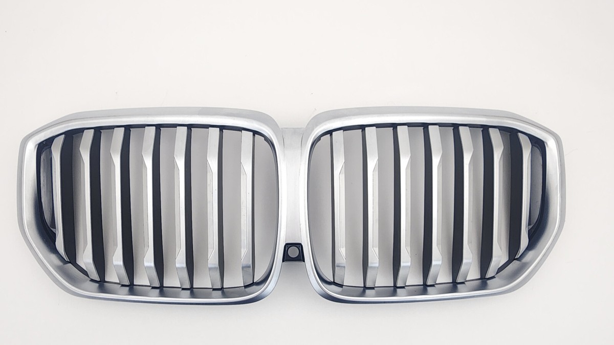 BMW X5 G05 LCI 2024 Original Kidney Silver Grey Front Grille Grill