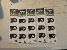 Lot Of 5 New SEALED Packs Of Okee-Dokee Philadelphia Flyers Decals Stickers #745