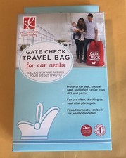 JL Childress Travel Happy Gate Check Travel Bag For Car Seats NEW