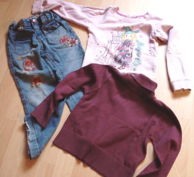 Bekleidungspaket 3 Teile,Jeans + 2 Pullover/Shirt Gr.122,LOGG,Berti,dopodopo /14