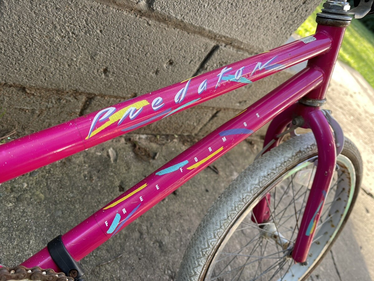 1987 Schwinn Predator Free Form GS BMX VINTAGE 80s Girls