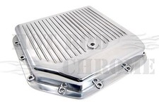 Gm Turbo 350 Transmission Pan Th350 Hydramatic Stock Capacity Polished Aluminum