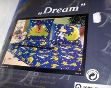 Dinos - Bettw&auml;sche 135/200+80/80 cm, Kindermotiv zum Tr&auml;umen-NEU,RARIT&Auml;T,OVP