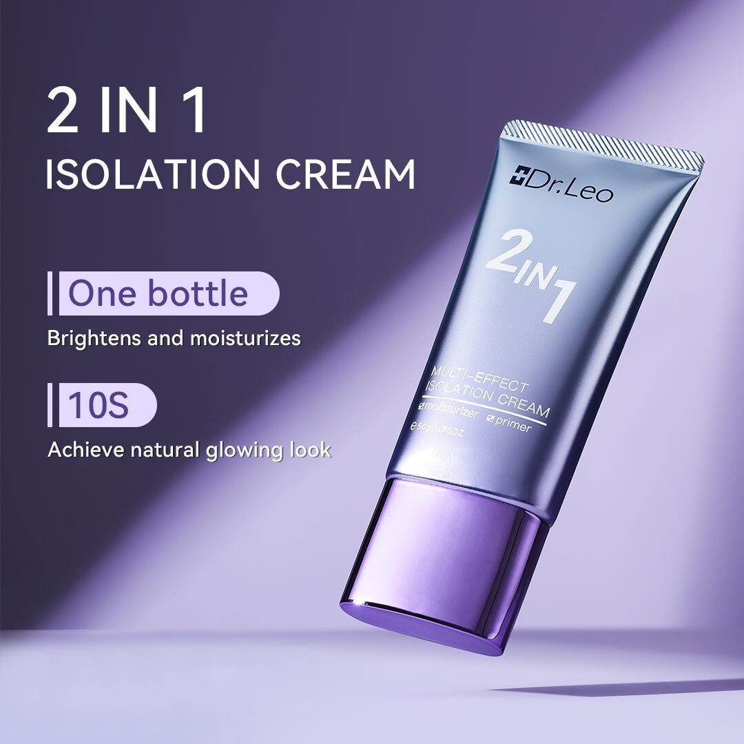 2X Dr.Leo 2in1 Multi-Effect Isolation Cream Face Primer Cream