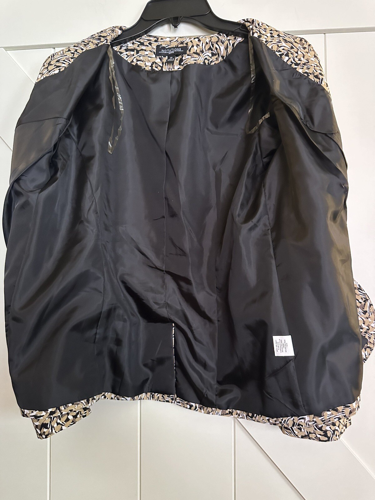 Notations Size Small Petite Brown/Multi Women's B… - image 5