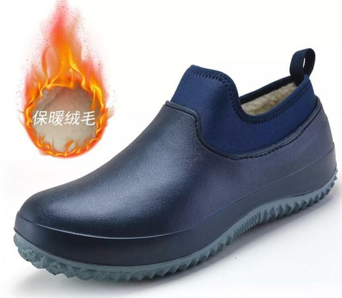 antideslizantes de chef para hombre para zapatos de seguridad de forrados de invierno botas de trabajo | eBay