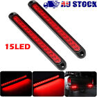 <!--F#f_0-->2x 15 LED Tail Lights UTE STOP Brake Indicator Reverse Slim Strip Trailer Light<!--F/-->