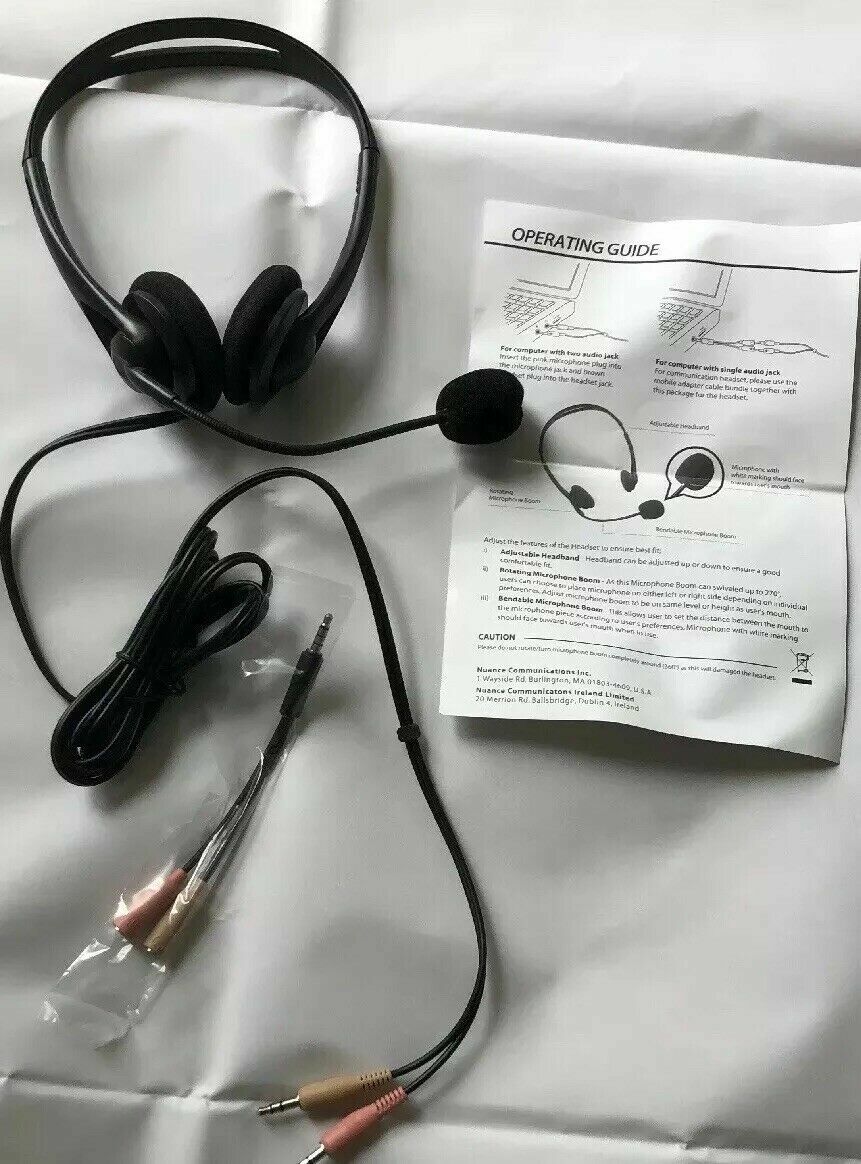 Nuance Dragon NaturallySpeaking Premium 13 software w/ Headset
