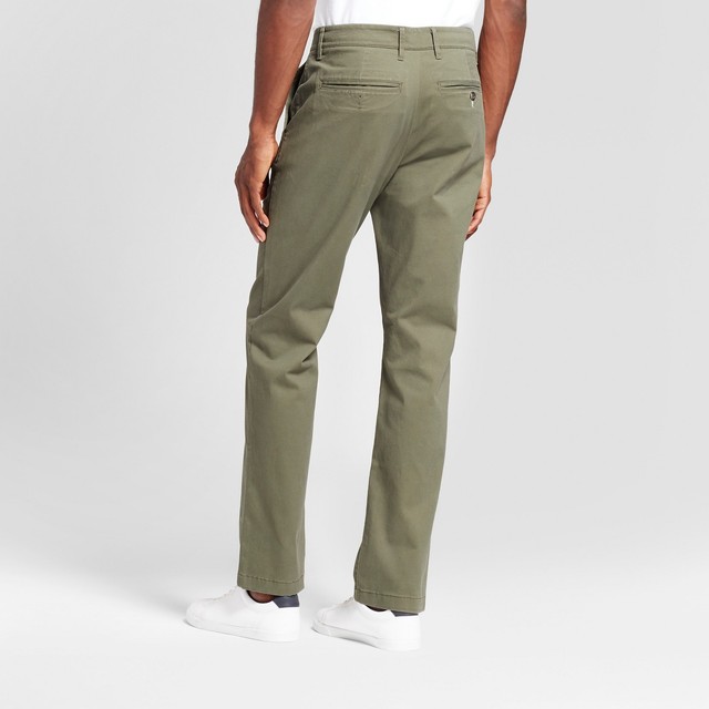 Men's Hennepin Slim Fit Chino Pants Goodfellow & Co Sz 32 x 34 Olive