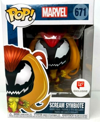 Funko POP! Marvel Scream Symbiote #671 Walgreen's Exclusive New Free Shipping!