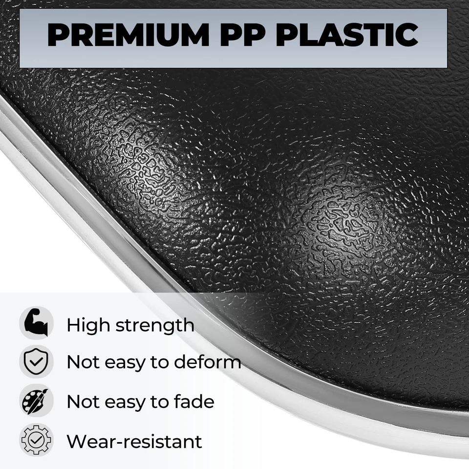 Respaldos de asiento con canastilla con moldura cromada para Chevy/Oldsmobile/Buick/Pontiac 1969-1972 Foto 3 de 4