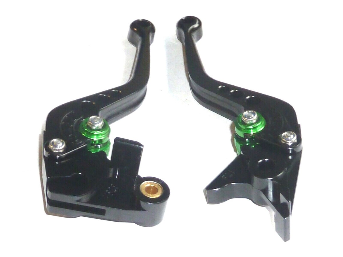 KAWASAKI Z800 2013-2017 SHORT BLACK BRAKE & CLUTCH LEVERS SET RACE