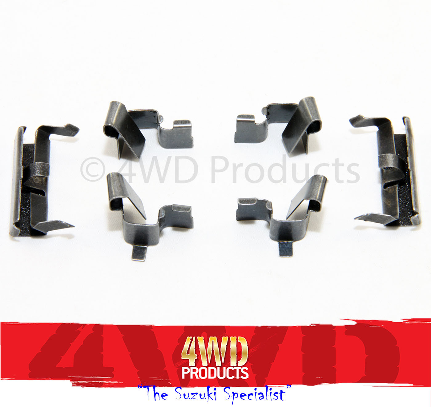 Disc Pad Anti Rattle Clip SET Sierra 1.0/1.3 Maruti 1.0 Jimny 1.3