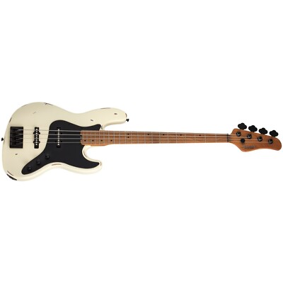 Schecter J-4 Sixx Worn Ivory Electric Bass + FREE GIG BAG -  J4 J 4 - BRAND NEW