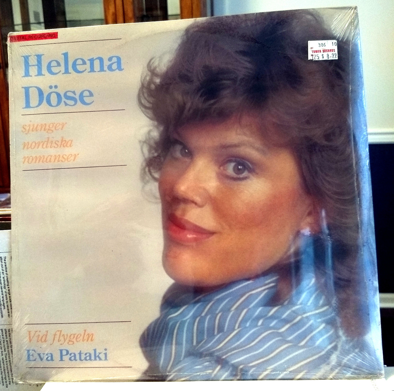 Helena Dose: Sjunger Nordiska Romanser, Vid Flygeln Eva Pataki. Sealed. Import.