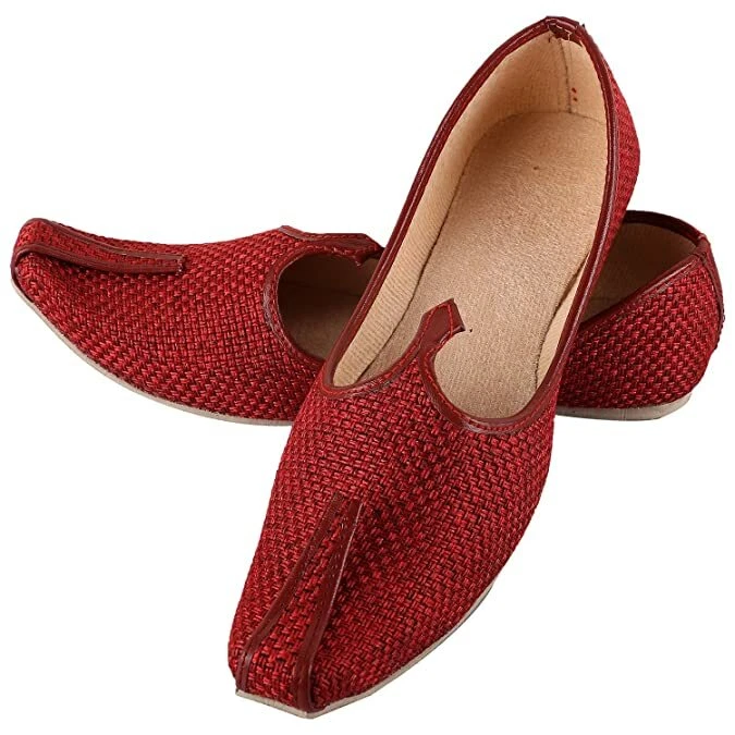 Aura Mens flat jutti Indian Khussa mojari wedding Sherwani shoes US size 8-12 CR
Opens in a new wind